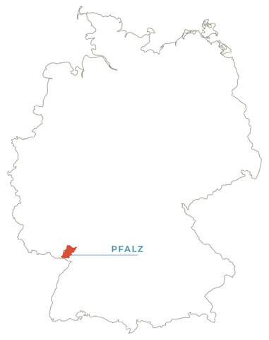 Pfalz Wine Region Map