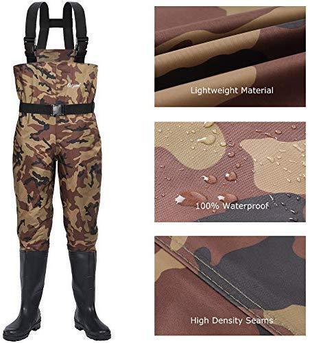 lightweight waders with boots