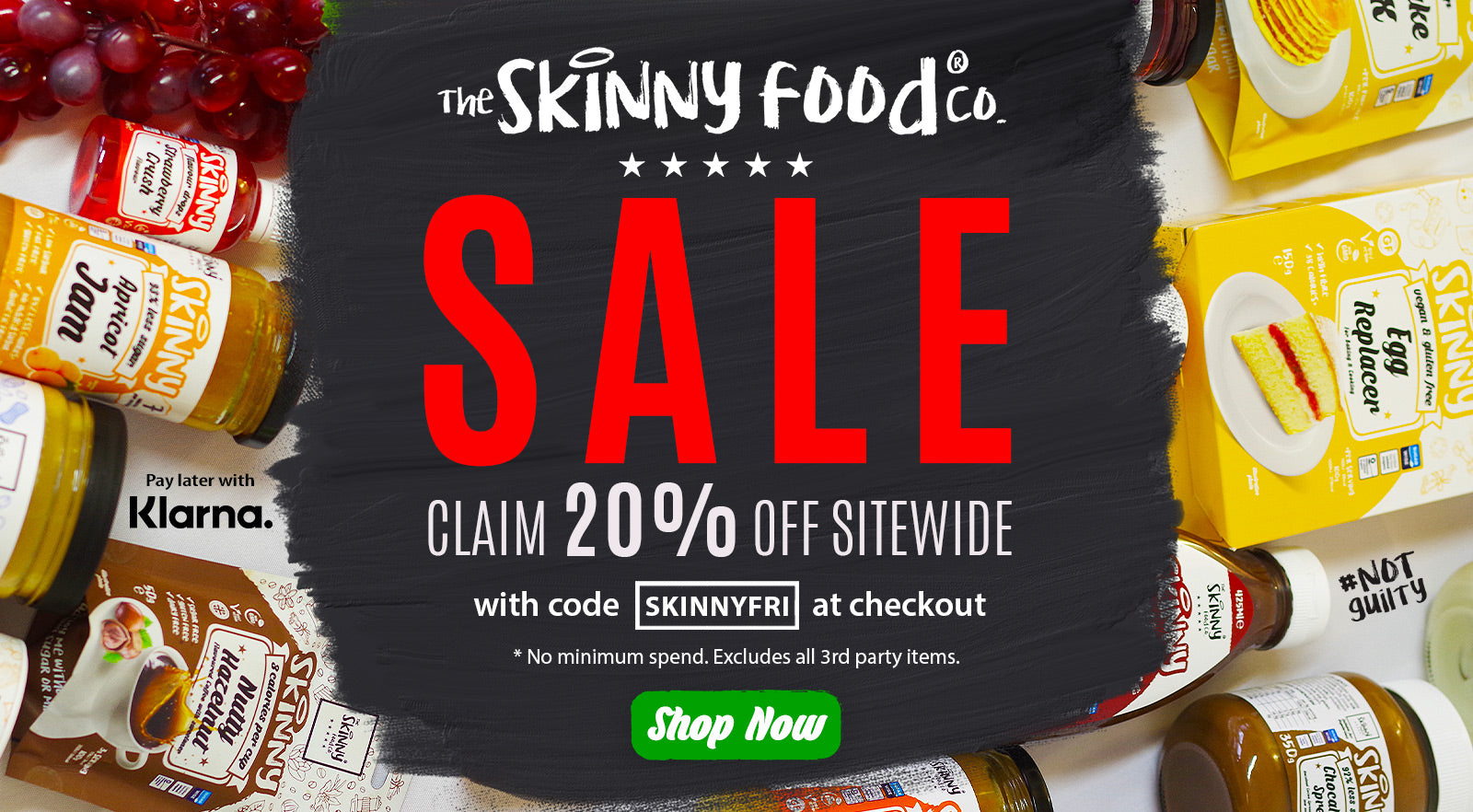 The Skinny Food Co Official Site Zero Calorie Syrups Sauces And Snacks