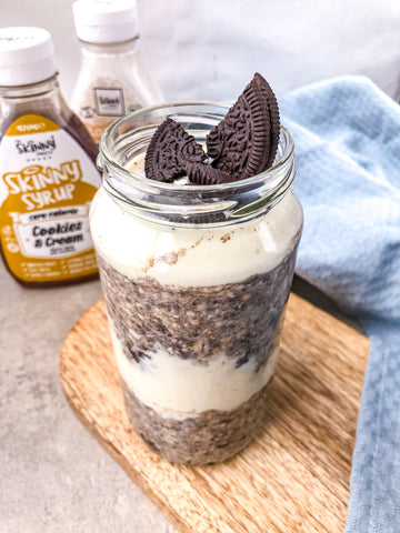 overnight vegan oreo oats