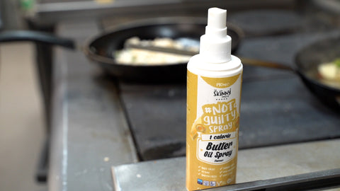 1 kcal butter spray perfect for cooking in professional kitchen