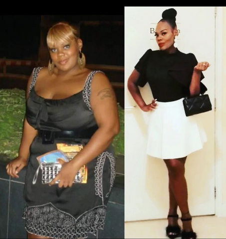 louriel weight journey loss of over 6 stone 