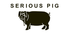 Логотип серьезной свиньи