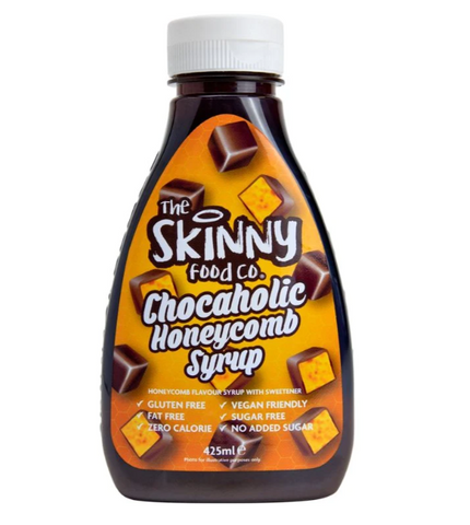 chocolate honeycomb vegan syrup