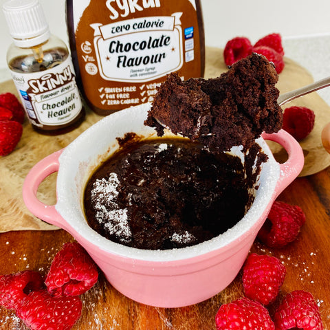 vegan chocolate lava cake 