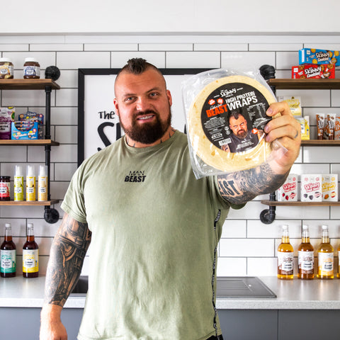 Envoltórios de alta proteína Eddie Hall 'BEAST'