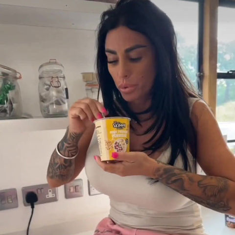 Katie Price Instagram Gachas Pots Skinny Food Co