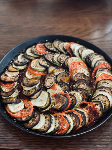 healthy slow cooked ratatouille
