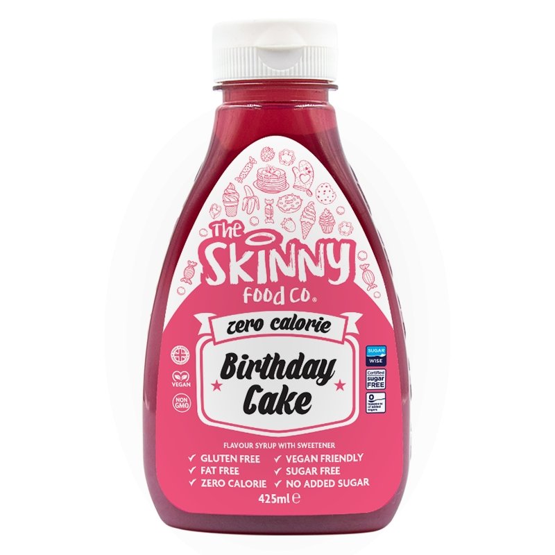 Jarabe de pastel de cumpleaños | Jarabe Sin Azúcar Para Pasteles | The  Skinny Food Co – theskinnyfoodco