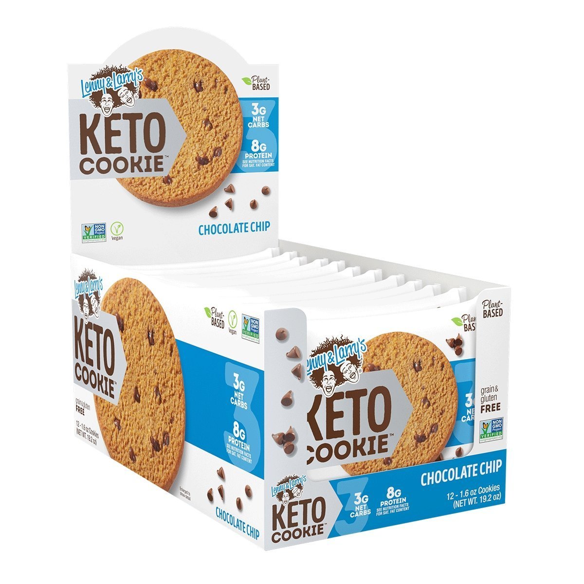 Lenny & Larrys Keto-informasjonskapsel - 45 g x 12 eske. - theskinnyfoodco