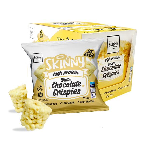 #NotGuilty Crispies - White Chocolate Chocolate (Box of 10 units) - theskinnyfoodco