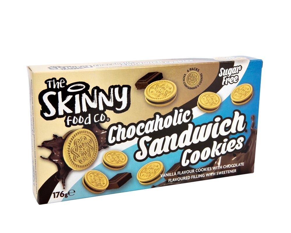 Skinny Food Co puts no sugar in its crumbly new Skinny Cookies