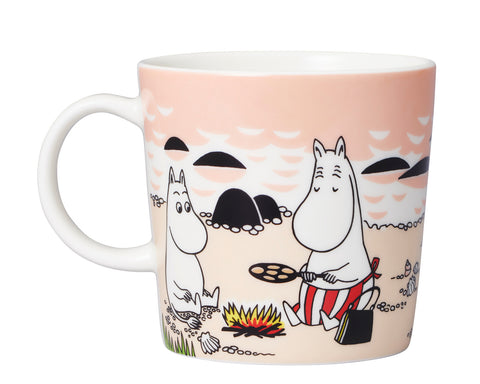 Neuer Mittsommer 2021 Moomin-Becher bei HARTOG Berlin im Knesekiez in Charlottenburg: Die seasonal Moomin-Tasse together.. 