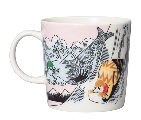 Sliding, die neue Mumin Winter Tasse 2023