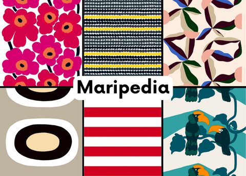 Maripedia hilft bei der Suche von Mustern von Marimekko. Das haben wir von HARTOG Berlin natürlich ausprobiert.