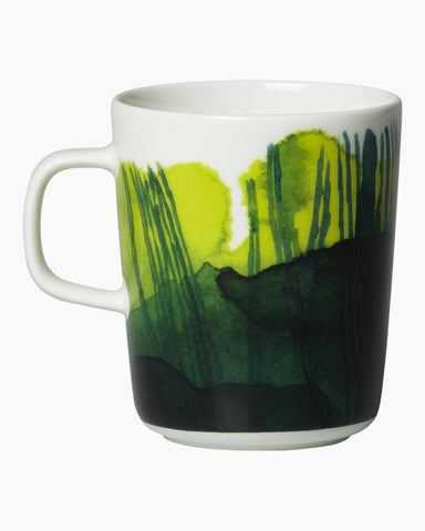 Becher Sääpäiväkirja von Marimekko in grün-Tönen