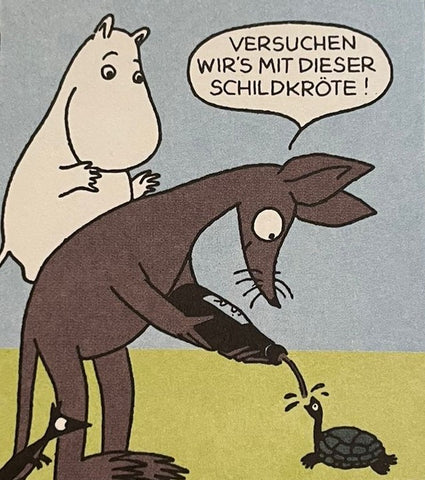 aus dem Comic Mumin und die Räuber