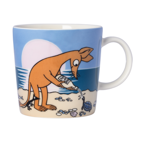 die neue Sniff-Tasse in blau und beige