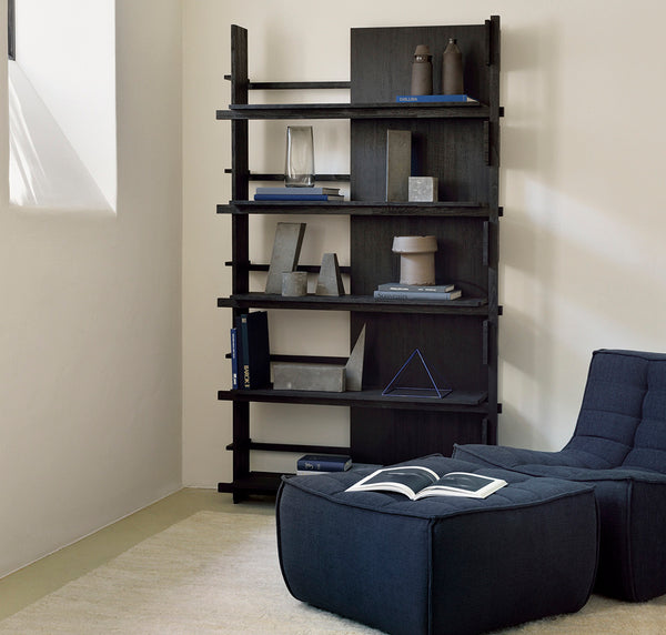abstract modern bookcase by ethnicraft furniture