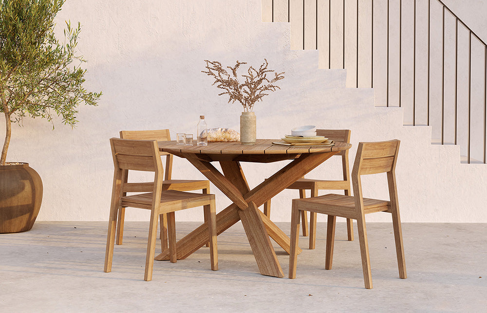 outdoor teak ethnicraft furniture