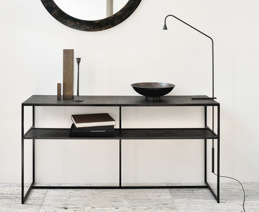 ethnicraft organic modern console table