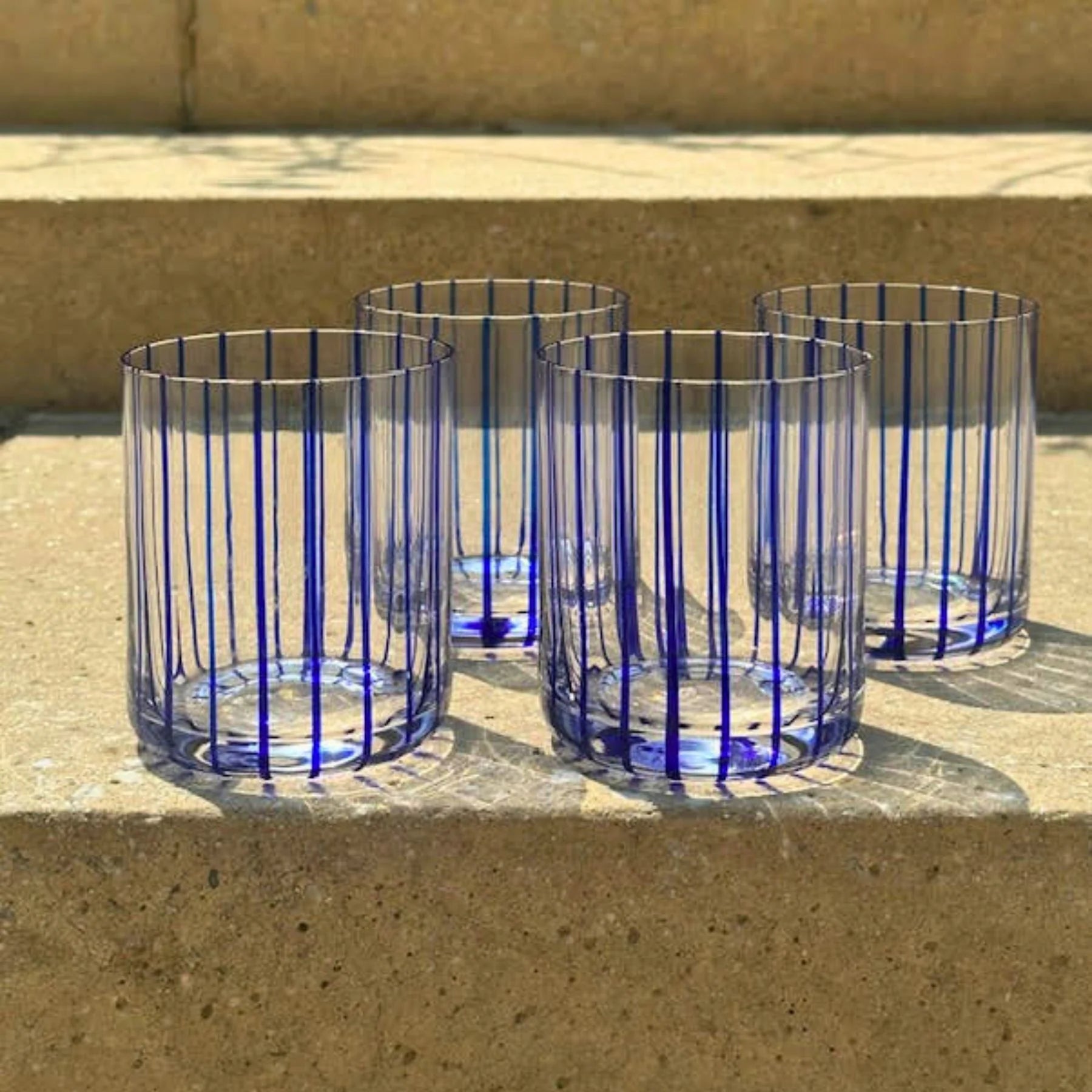 Set of 4 Lido Rocks Glasses