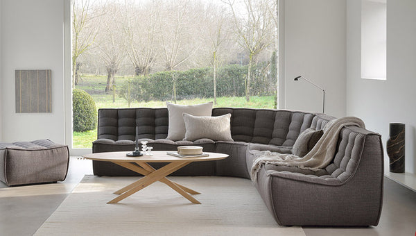 n701 modular grey sectional