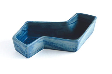 Small Zigzag Dish Azul