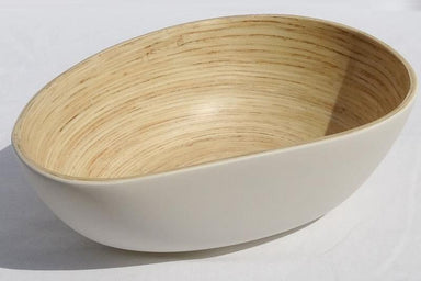 Soai Large Mango Dish - Matte White