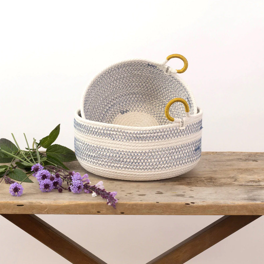 baskets and storage decor