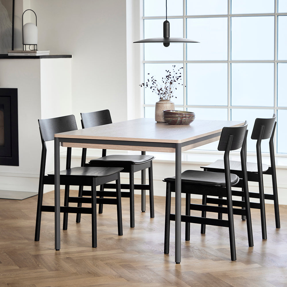 woud scandinavian and japandi dining room furniture