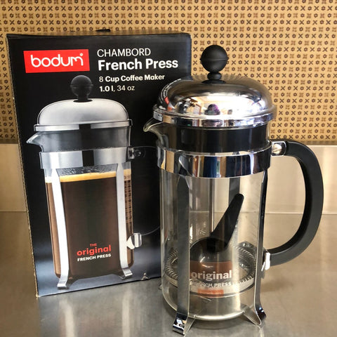 Oggi 3 Cup French Press, 12 ounces