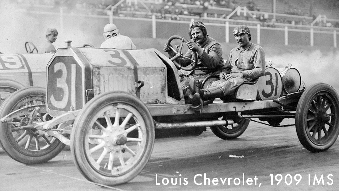 Louis Chevrolet 1909 Indianapolis Motor Speedway