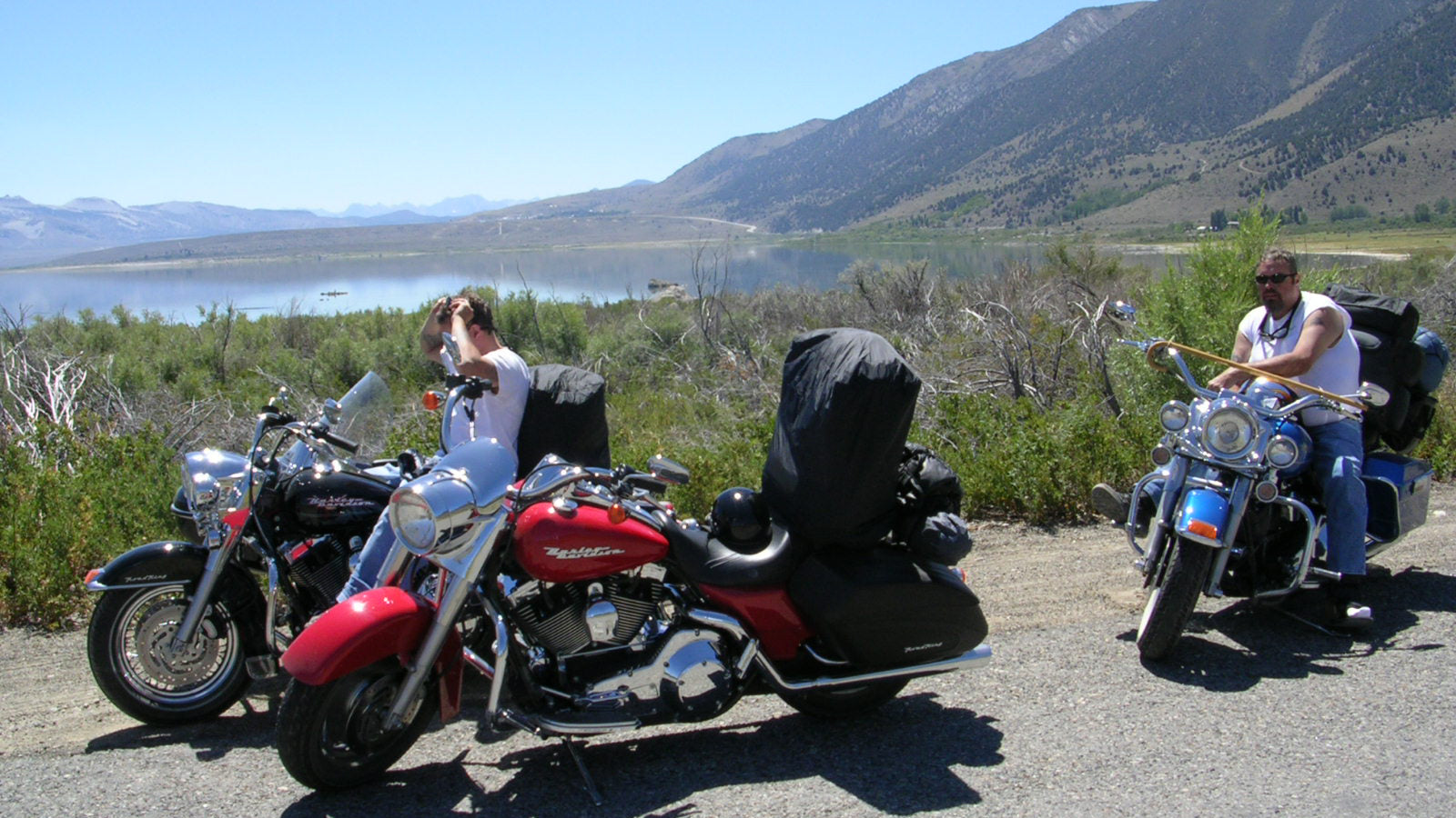 Harleys at Bodie