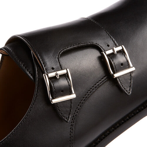 Chilton Leather Double Strap Monk Shoes - CHILTON / 323 782 from Jones ...