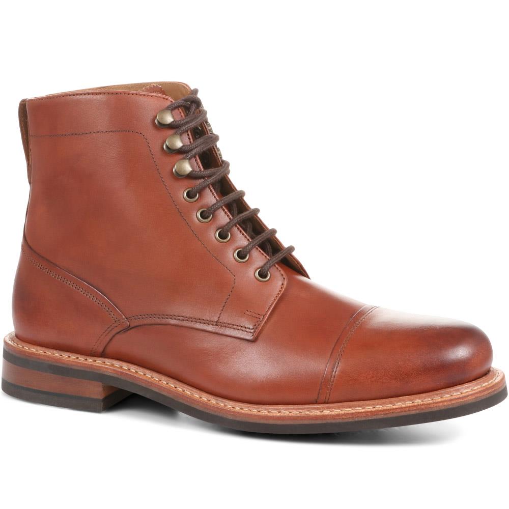 Barking Goodyear Welted Leather Ankle Boots (BARKING) by Jones Bootmaker