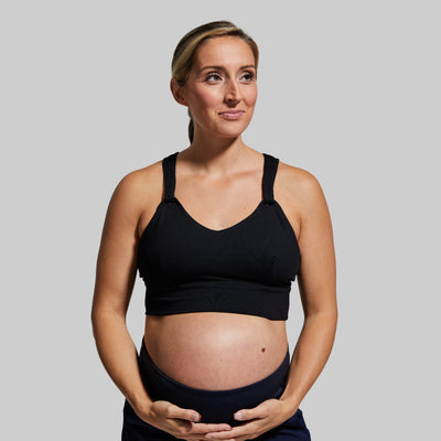 Maternity Medium Support PowerSoft Longline Nursing Sports Bra