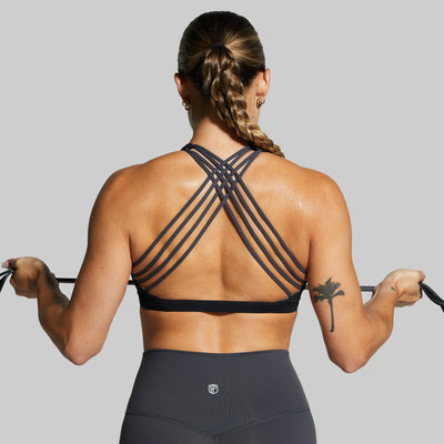 Serenity Sports Bra (Brand Strength-Oatmeal)