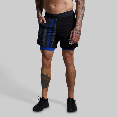 Men's Black Athletic Shorts with Pockets | Born Primitive