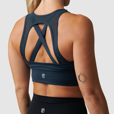 Buy Nike Black Dri-FIT Alpha High Support Padded Front Zip Sports Bra from  Next Malta