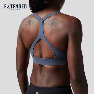 Sports bra, abyss green, La Redoute Collections