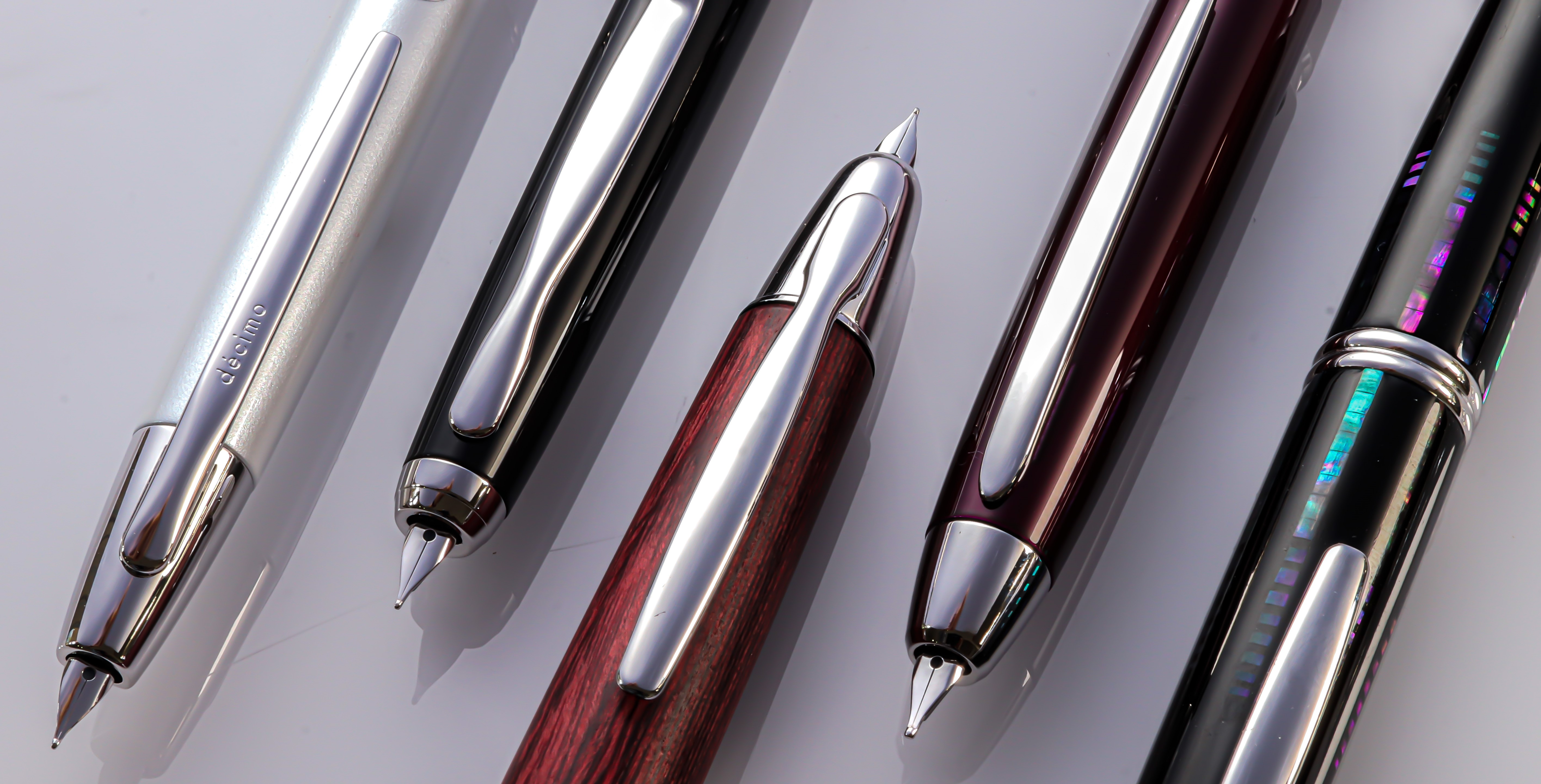 PILOT Vanishing Point Capless Special Alloy Fountain Pen - Silver