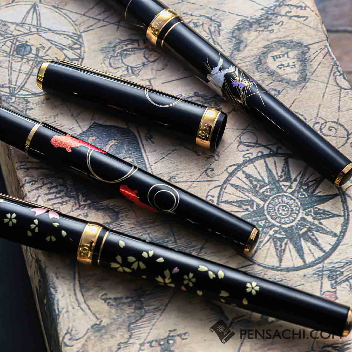 Platinum Standard Kanazawa Haku Fountain Pens | PenSachi