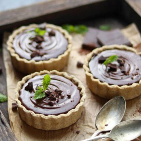 Chocolate Mint Tarts