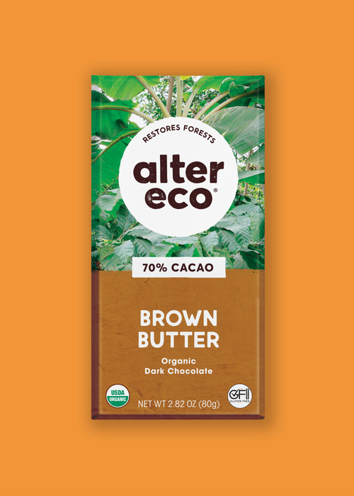 Alter Eco Organic Dark Chocolate Salted Caramel Truffles 4.2 Oz, Chocolate