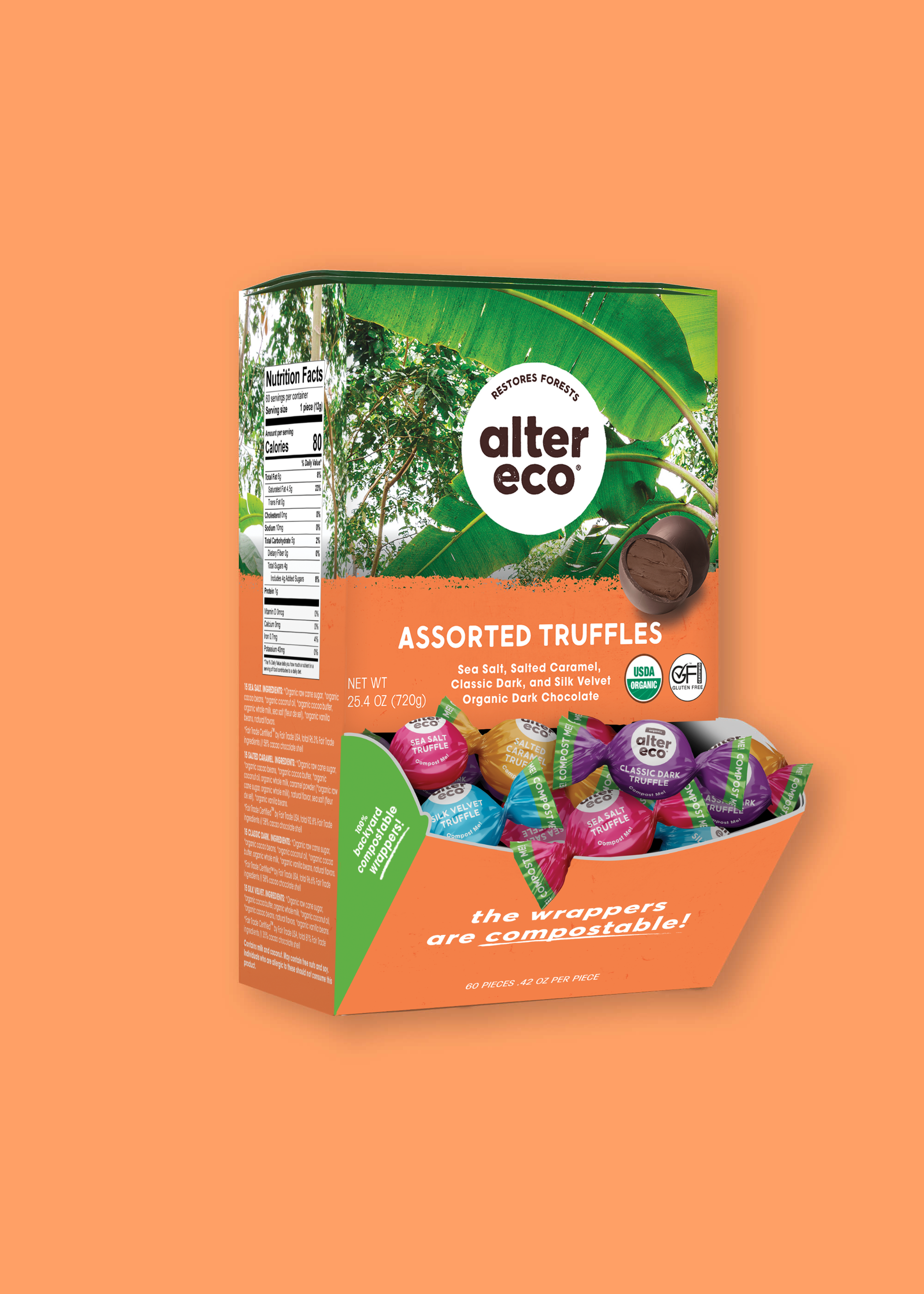 Medley Truffles (60 Piece) - Alter Eco Foods product image