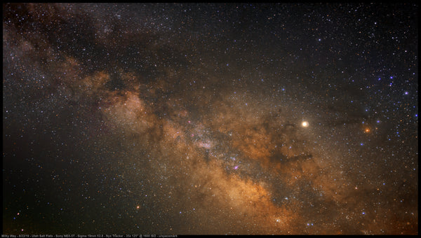 Nyx Tracker Milky Way Utah