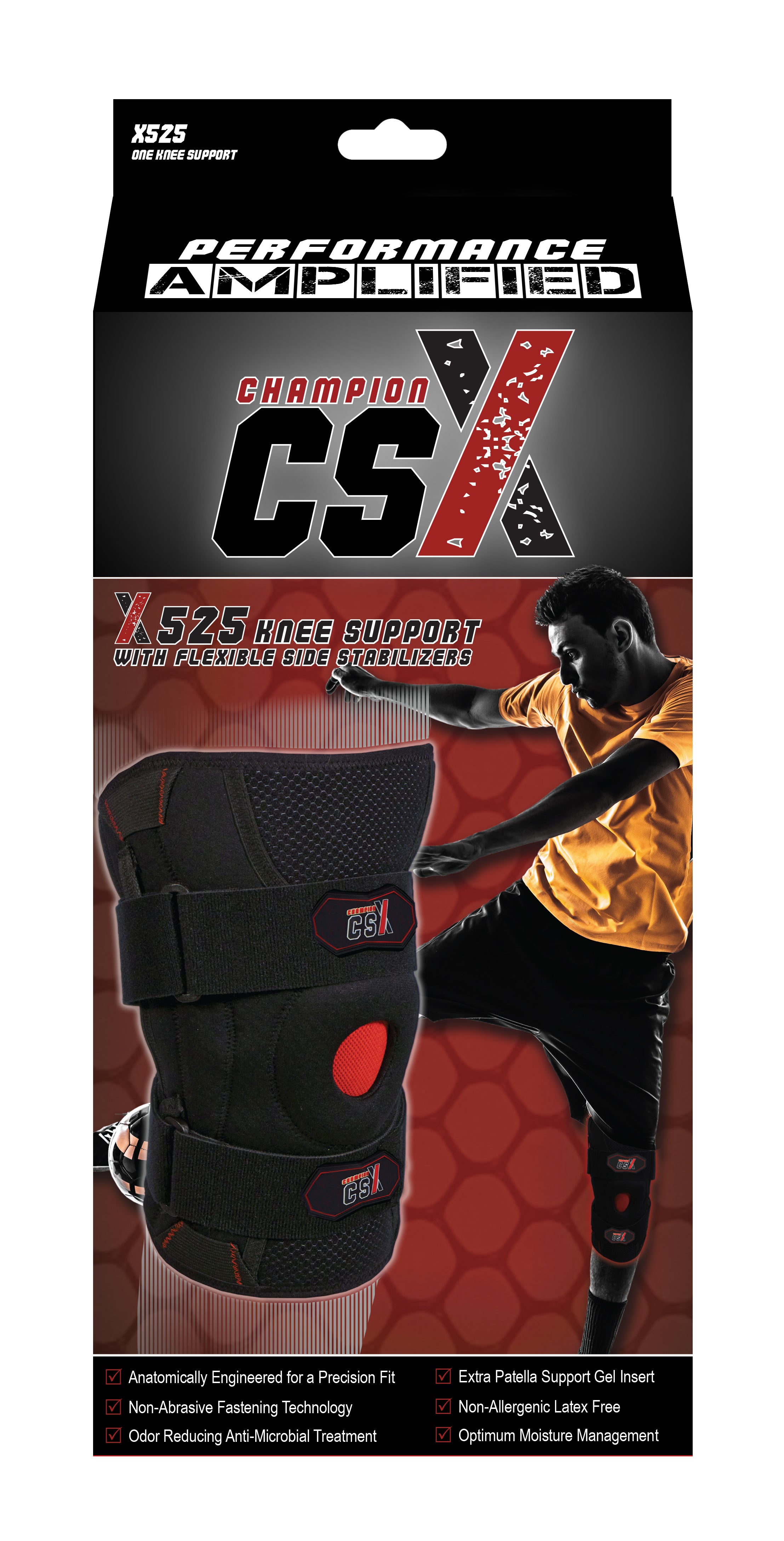 CSX Knee Brace Packaging