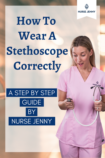 How to Wear a Stethoscope Correctly