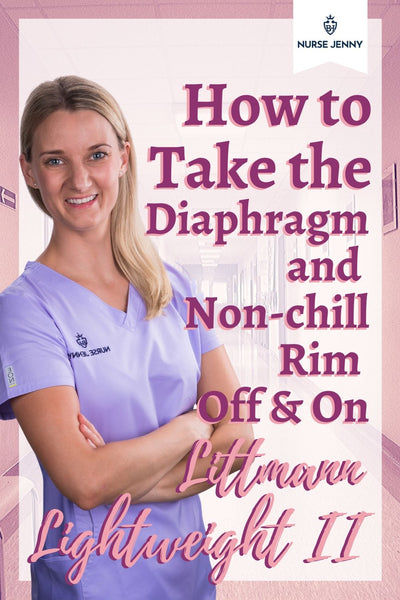 How to take the diaphragm off and on
